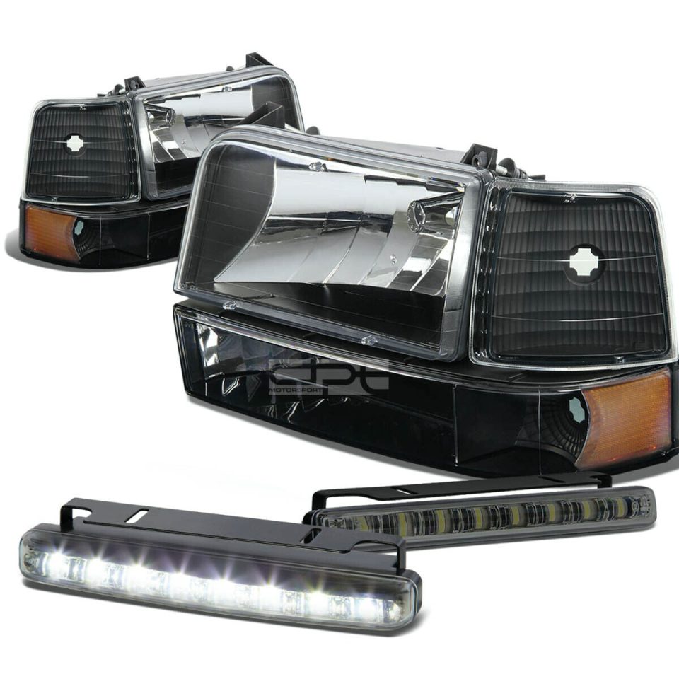 Versatile BLACK HOUSING HEADLIGHT+AMBE