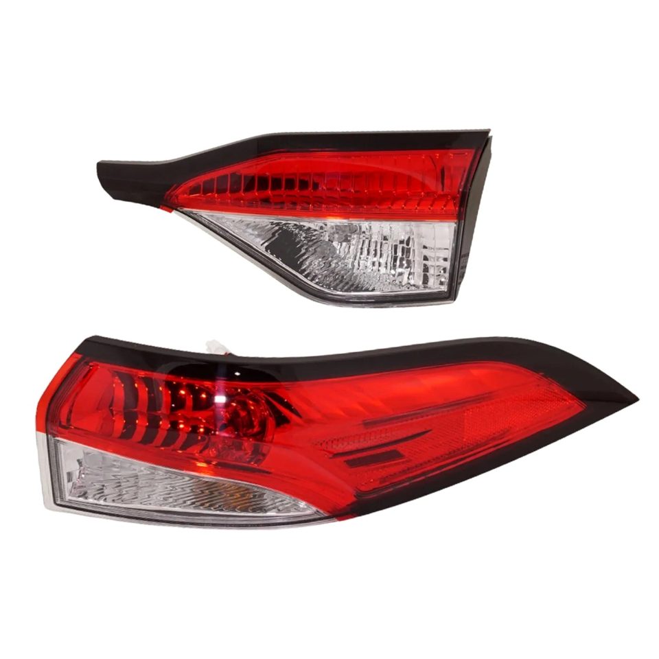 Thickened Multi-Purpose Tail Lights For 2020-2022 Toyota Corolla Corolla LH RH Inner Outer with bulb LED