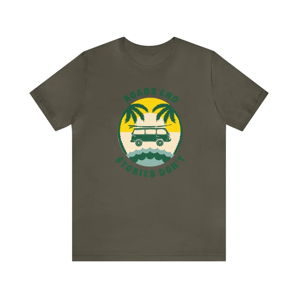 Bamboo Top-Rated Roads End - Travel Hacking, Digital Nomad, Traveling, Travel T-Shirt