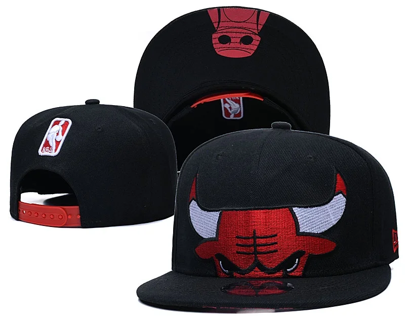 Bamboo Chicago-bulls Basketball Cap Professional League Hat Adjustable Flat Cap