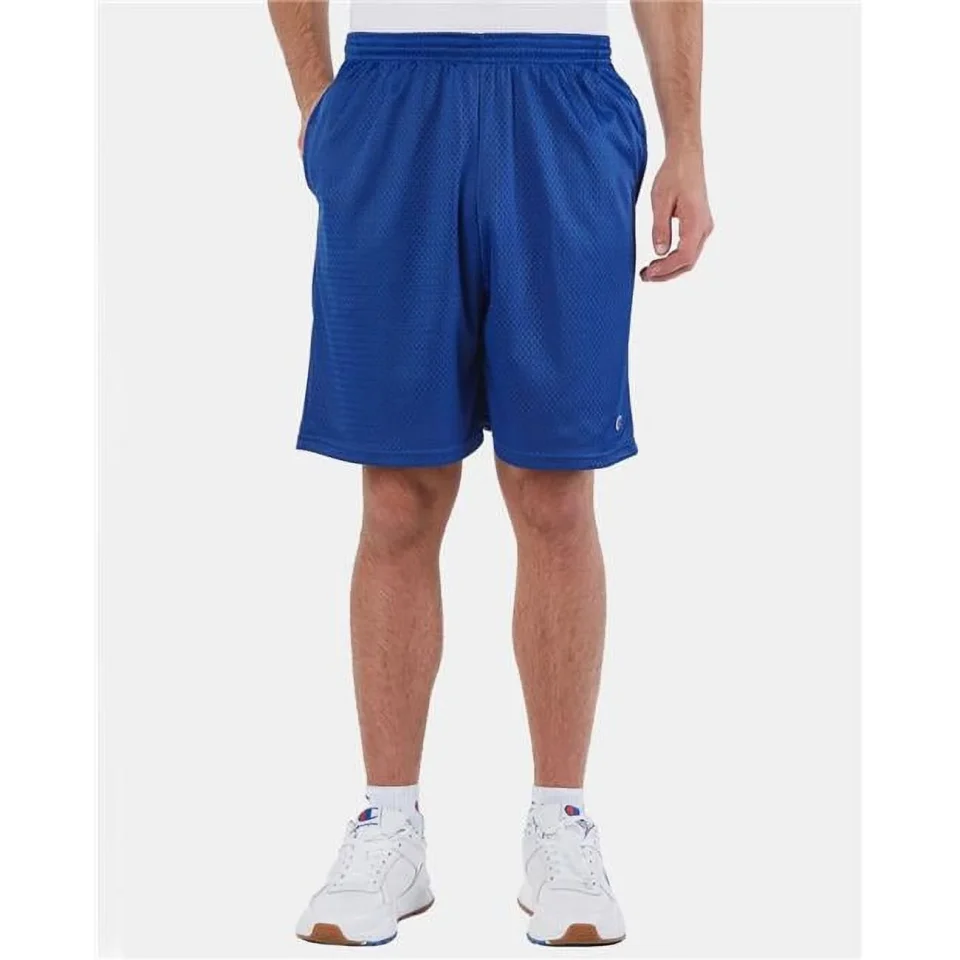 Polished Champion Polyester Mesh 9 Shorts with Pockets