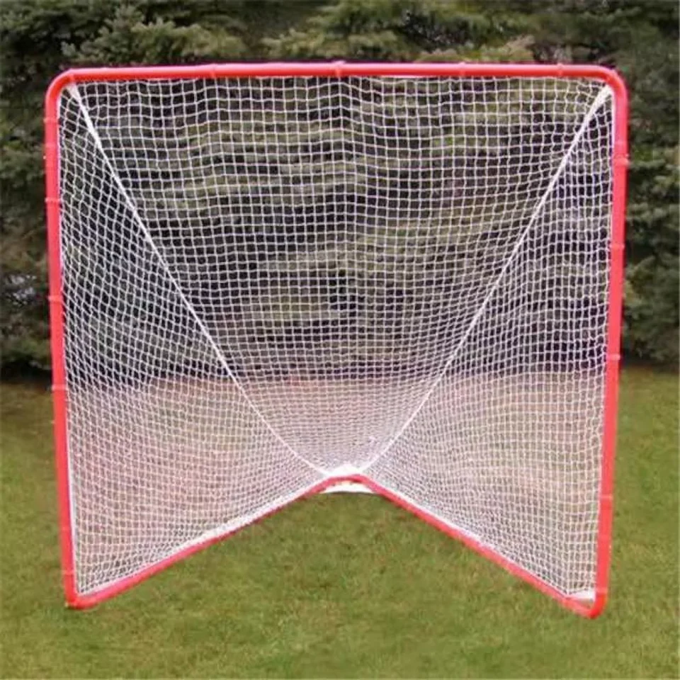 Premium Jaypro Sports Official Lacrosse Net - White - 6' H x 6' W x 7' D
