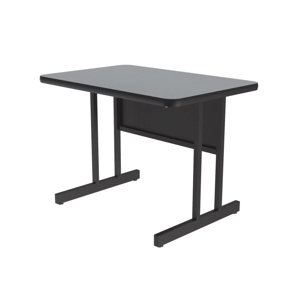 Eco-Friendly Cooking Correll Computer And Training Tables With Grey Granite Finish CS2436TF-15