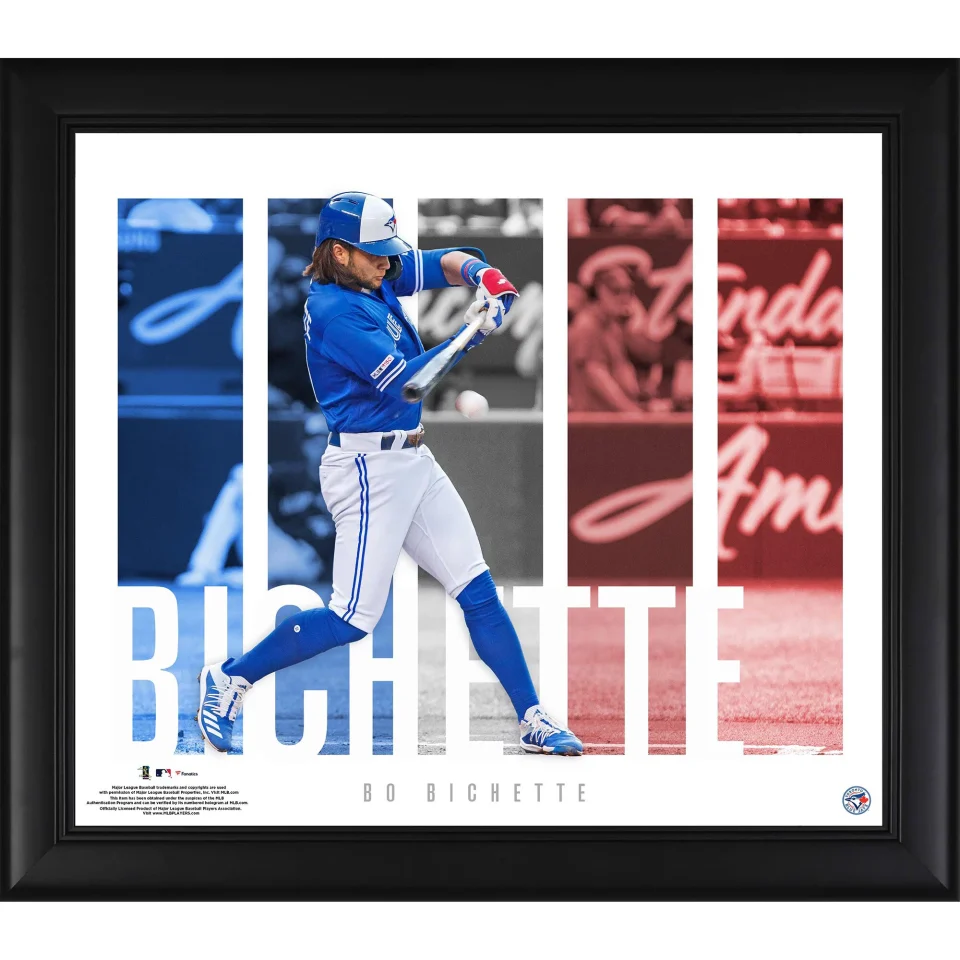 Essential Bo Bichette Toronto Blue Jays Framed 15 x 17 Player Panel Collage