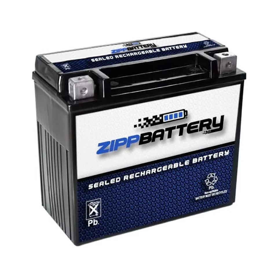 Premium Supreme Zipp Battery Ytx20hl-bs (20hl-bs 12 Volts,18 Ah, 310 Cca) Jet Ski Battery for Kawasaki Jt1500-a, Stx, Stx-15f 1500cc Year (2004-2019)