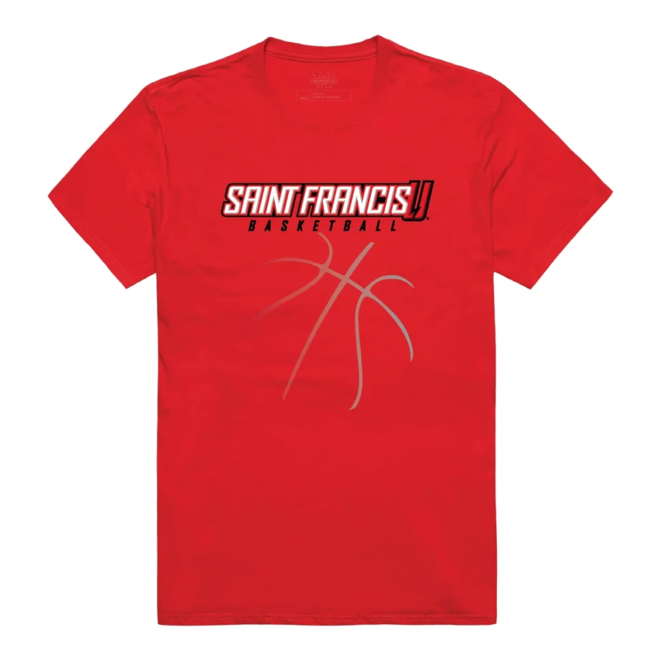Leak-Proof W Republic Saint Francis University Red Flash College Basketball T-Shirt, Red - 2XL