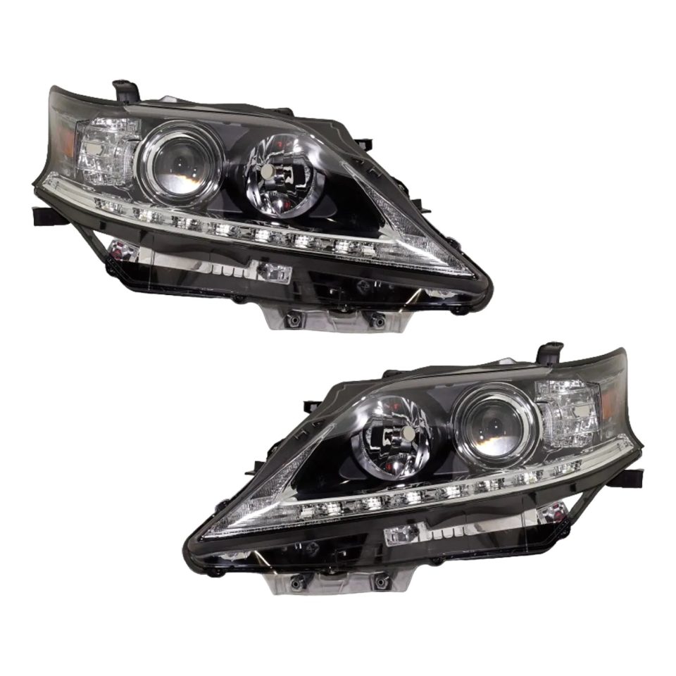 Core Headlights For 2013-2015 Lexus RX350 Left and Right 13-15 Lexus RX450h HID/Xenon