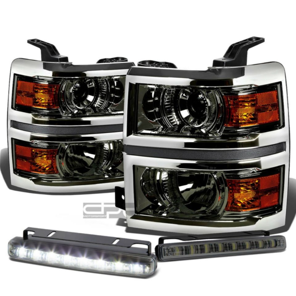 Office SMOKED PROJECTOR HEADLIGHT+AMBE