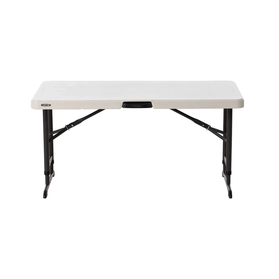 Matte Products 4 ft. Commercial Adjustable Folding Table