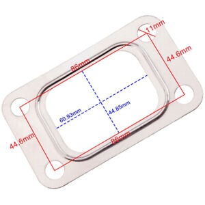 Cleaning New Bolt Gaskets Sainless Steel Turbocharger Inlet Gasket Turbo for GT35 GT35R